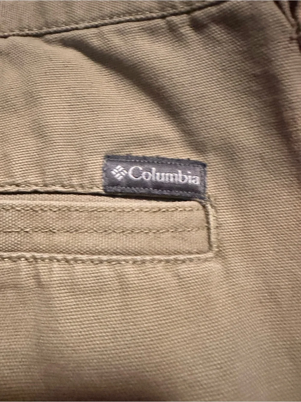 Men's Columbia Tan Chino Pants 42x34